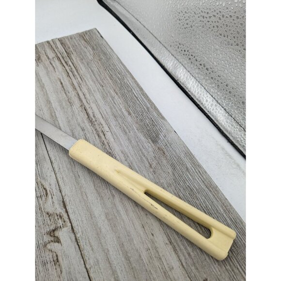 Vintage Stanhome Solid Spoon Stainless Steel 13 1/2" Cream Handle USA - Picture 3 of 10